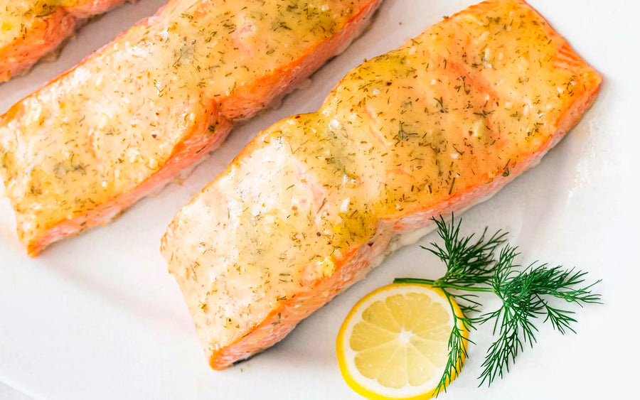Salmón al horno